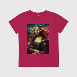Детская футболка Мона Лиза закрыла глаза