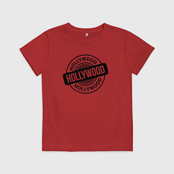 Футболка хлопковая детская Hollywood vibe, цвет: красный
