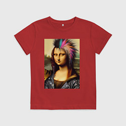 Детская футболка Mona Lisa - punks not dead