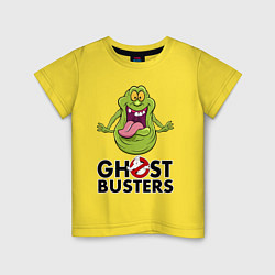 Футболка хлопковая детская Ghostbusters - slimmer, цвет: желтый