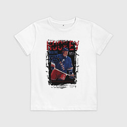 Детская футболка Лучший хоккеист Уэйн Гретски