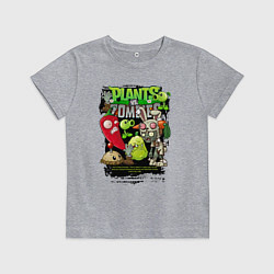 Детская футболка Растения против зомби с перчиком