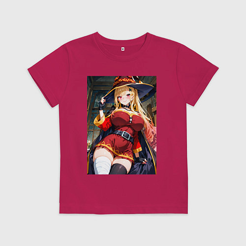 Детская футболка Марин Китагава косплей Мегумин / Маджента – фото 1