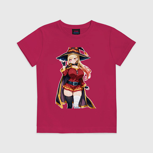 Детская футболка Марин Китагава косплей Мегумин / Маджента – фото 1