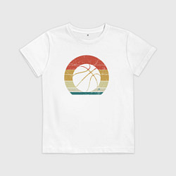 Футболка хлопковая детская Color ball, цвет: белый