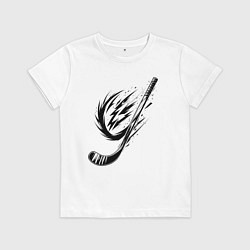 Детская футболка Динамичная клюшка