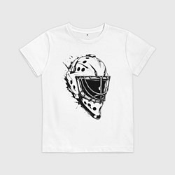 Детская футболка Черная вратарская маска