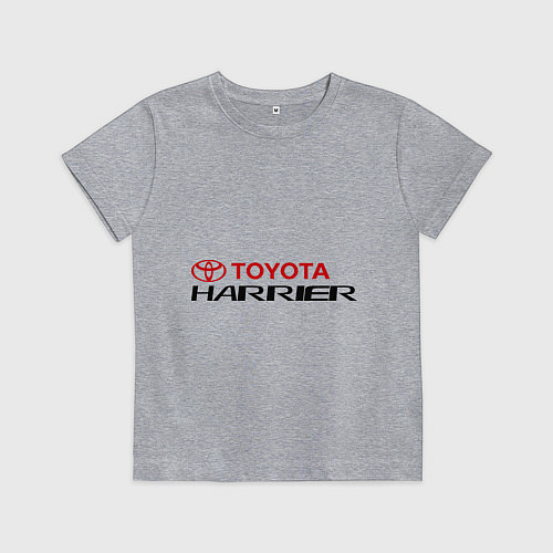Детская футболка Toyota Harrier / Меланж – фото 1