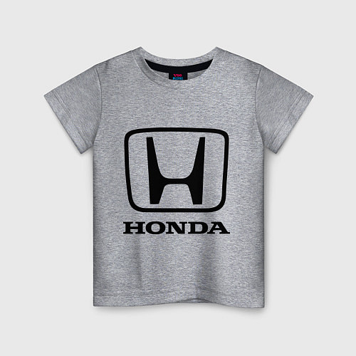 Детская футболка Honda logo / Меланж – фото 1