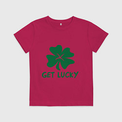 Детская футболка Get lucky