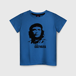 Футболка хлопковая детская Эрнесто Че Гевара, цвет: синий