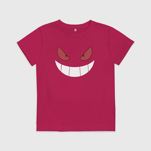 Детская футболка Gangar Face / Маджента – фото 1