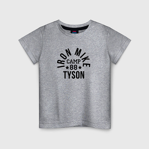 Детская футболка Iron Mike: Camp Tyson / Меланж – фото 1