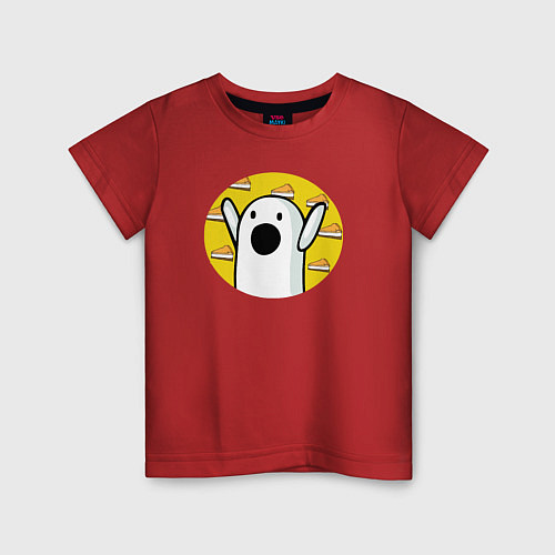 Детская футболка Ничоси / Красный – фото 1