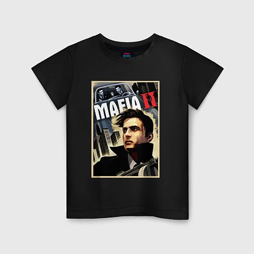Детская футболка Mafia 2 / Черный – фото 1