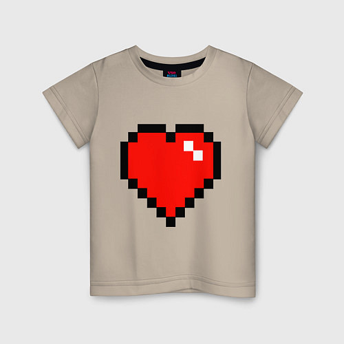 Детская футболка Minecraft Lover / Миндальный – фото 1