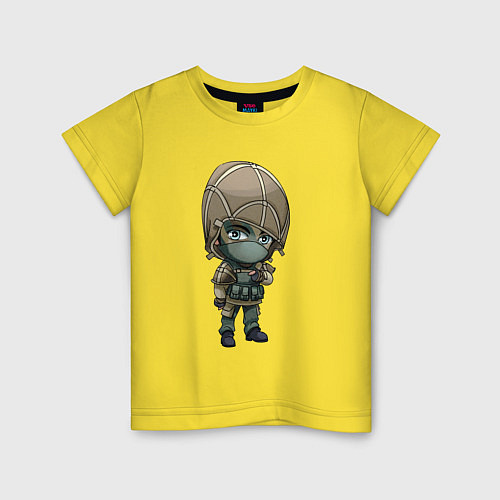 Детская футболка Kapkan / Желтый – фото 1