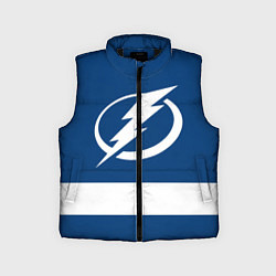 Детский жилет Tampa Bay Lightning, цвет: 3D-черный