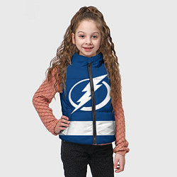 Детский жилет Tampa Bay Lightning, цвет: 3D-светло-серый — фото 2