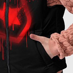 Детский жилет Gambit: Black collection, цвет: 3D-красный — фото 2