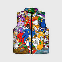 Детский жилет Sonic Stories, цвет: 3D-красный