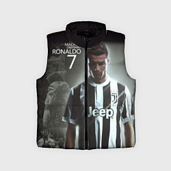 Детский жилет RONALDO 7, цвет: 3D-черный