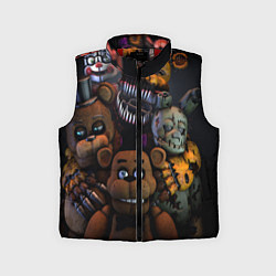 Детский жилет Five Nights at Freddy's, цвет: 3D-красный