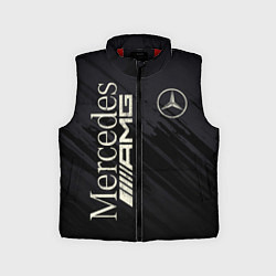 Детский жилет Mercedes AMG: Black Edition, цвет: 3D-красный