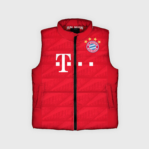 Детский жилет FC Bayern: Home 19-20 / 3D-Красный – фото 1