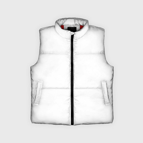 Детский жилет Без дизайна / 3D-Красный – фото 1