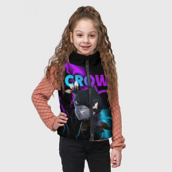 Детский жилет Brawl Stars CROW, цвет: 3D-черный — фото 2