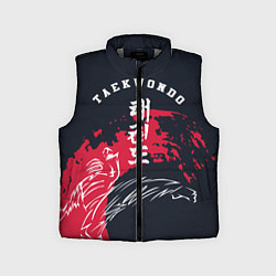 Детский жилет Тхэквондо, цвет: 3D-светло-серый