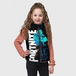 Детский жилет Fortnite 003, цвет: 3D-светло-серый — фото 2