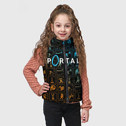 Детский жилет PORTAL, цвет: 3D-светло-серый — фото 2
