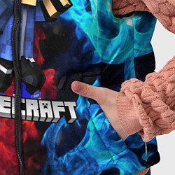 Детский жилет Minecraft Майнкрафт, цвет: 3D-черный — фото 2