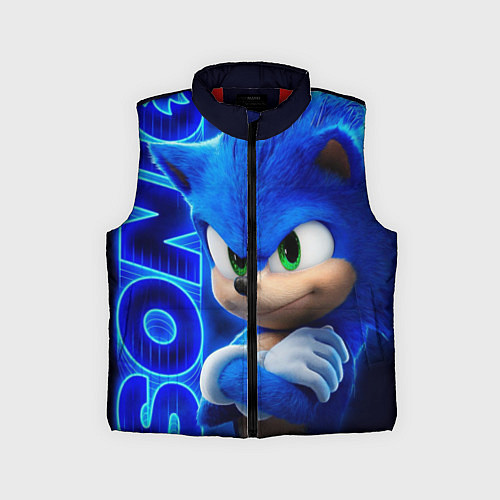 Детский жилет SONIC / 3D-Красный – фото 1