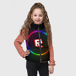 Детский жилет Roblox, цвет: 3D-черный — фото 2