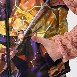 Детский жилет KIMETSU NO YAIBA, цвет: 3D-красный — фото 2