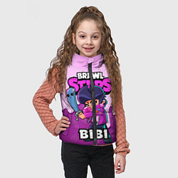 Детский жилет BRAWL STARS BIBI, цвет: 3D-светло-серый — фото 2