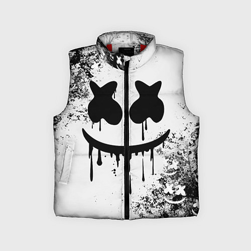 Детский жилет Marshmello / 3D-Красный – фото 1
