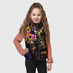 Детский жилет Five Nights At Freddy's, цвет: 3D-красный — фото 2