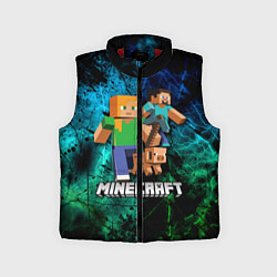 Детский жилет Minecraft Майнкрафт, цвет: 3D-красный