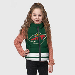 Детский жилет Миннесота Уайлд, цвет: 3D-светло-серый — фото 2