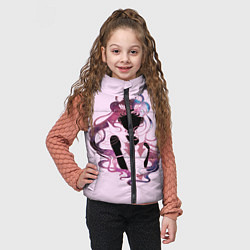 Детский жилет Космическая Сейлор Мун, цвет: 3D-черный — фото 2