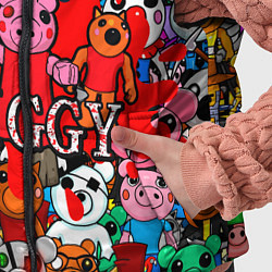 Детский жилет ROBLOX PIGGY, цвет: 3D-красный — фото 2