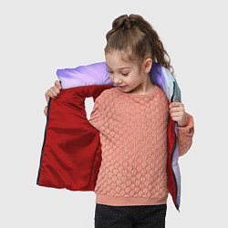 Детский жилет AMONG US GRADIENT, цвет: 3D-красный — фото 2