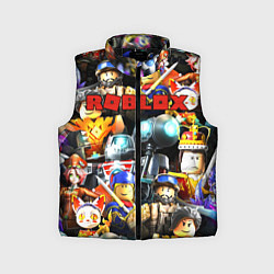 Детский жилет ROBLOX, цвет: 3D-черный
