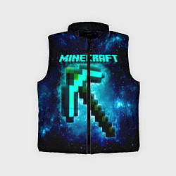 Детский жилет Minecraft, цвет: 3D-черный