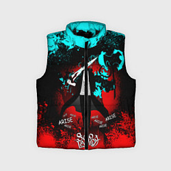 Детский жилет SOLO LEVELING МАНХВА, цвет: 3D-черный