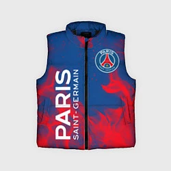 Детский жилет ФК ПСЖ PARIS SAINT GERMAIN, цвет: 3D-черный